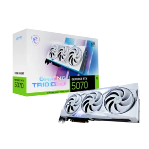 MSI GeForce RTX 5070 Gaming Trio OC 12GB White Nvidia Graphic Card