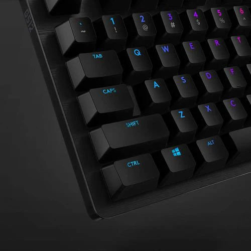 LOGITECH G512 RGB Wired Mechanical Gaming Keyboard (GX Blue Switch) (Carbon)