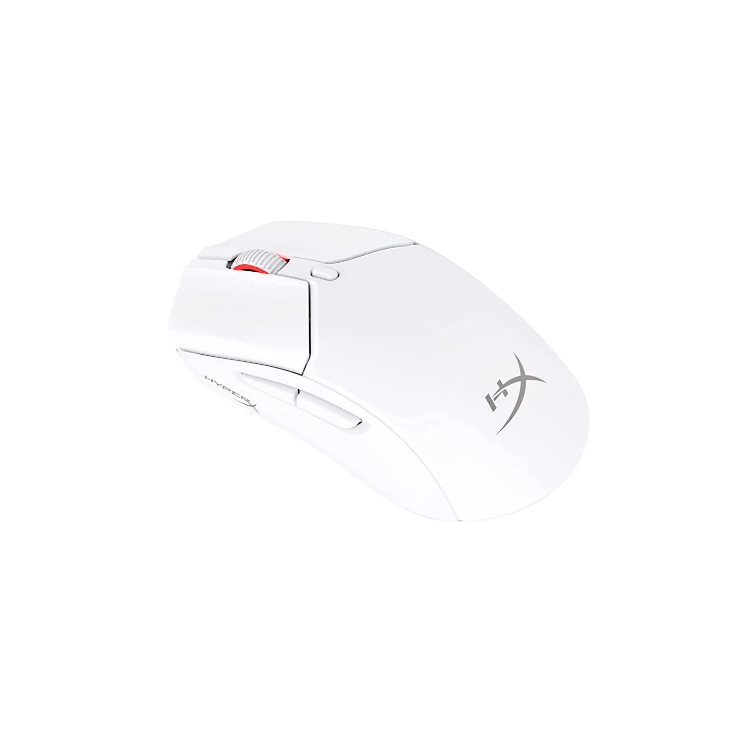 HYPERX Pulsefire Haste 2 Wireless + Bluetooth Ambidextrous Gaming Mouse (6N0A9AA) (26000DPI / 6 Macro Buttons) (White)