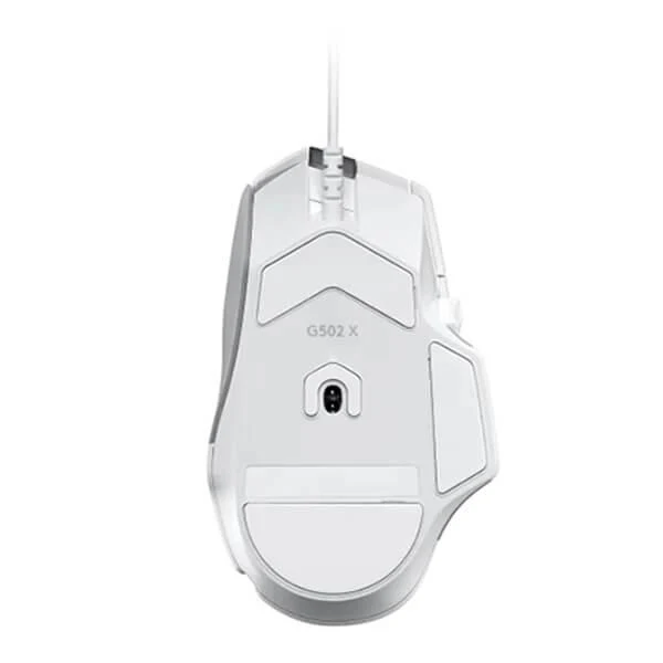 LOGITECH G502 X Wired Ergonomic Gaming Mouse ( 910-006148 ) ( 25600DPI / 13 Macro Buttons ) ( White )