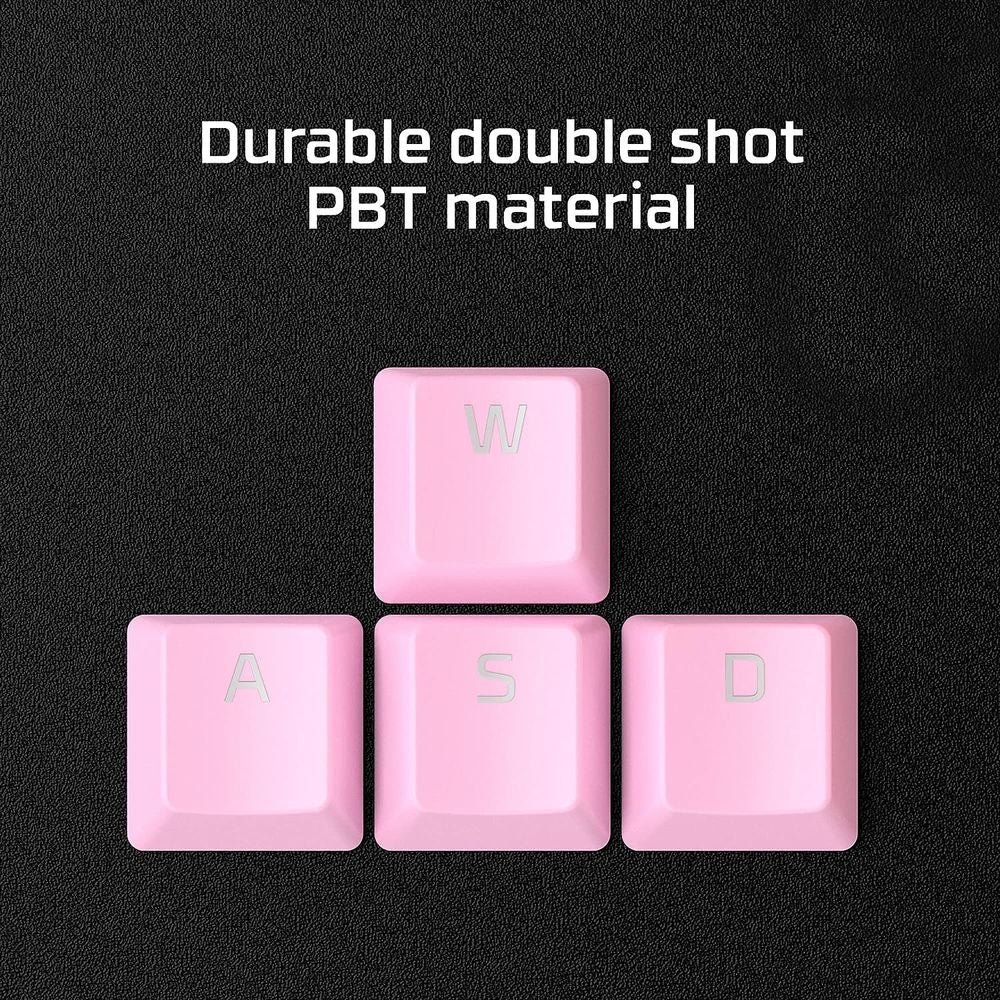 HYPERX PBT Keycaps (Black) Full Key Set - English (US)