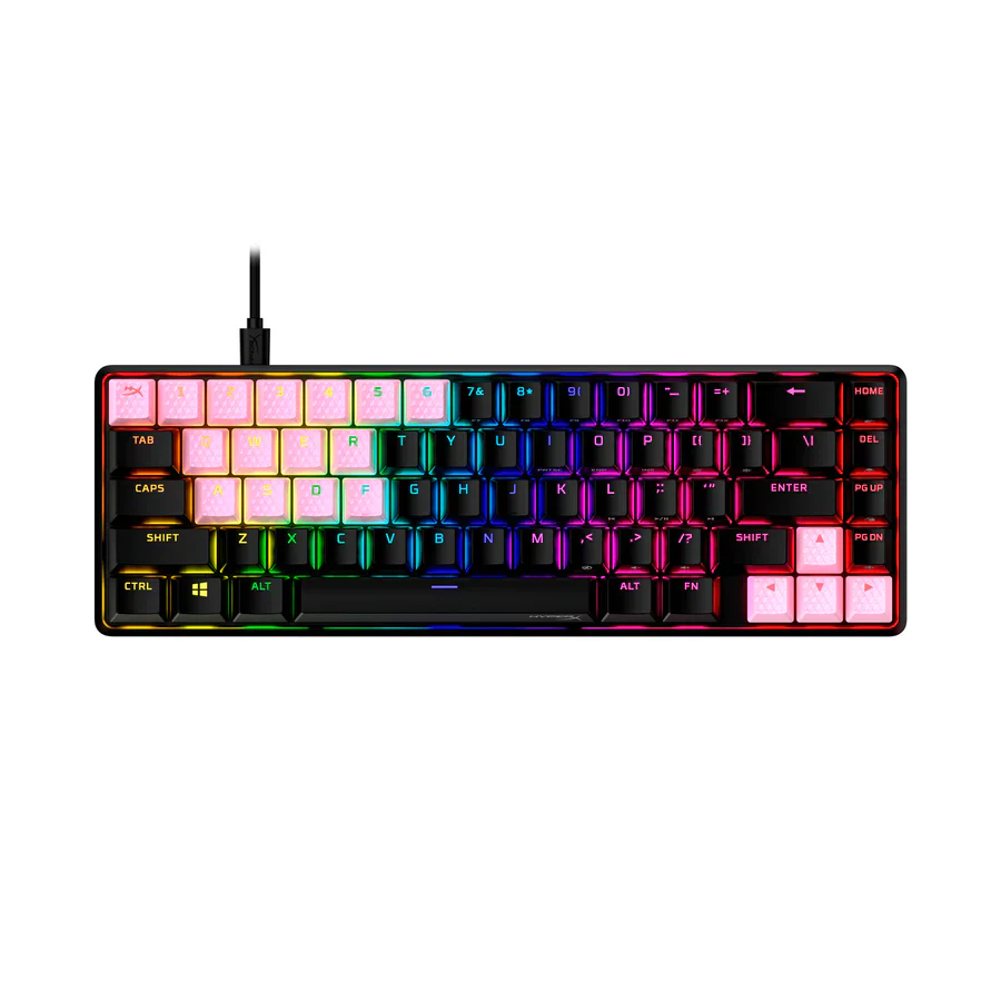 HyperX Rubber Keycaps (Pink)