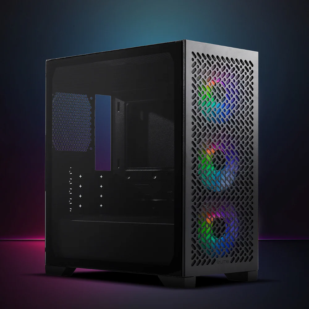 EternalX AA7 ( Intel i5 14400F / NVIDIA RTX 5060 TI 8GB / 32GB RAM DDR5 / 500GB M.2 NVME Gen4 SSD ) Custom PC Build for AAA Gaming