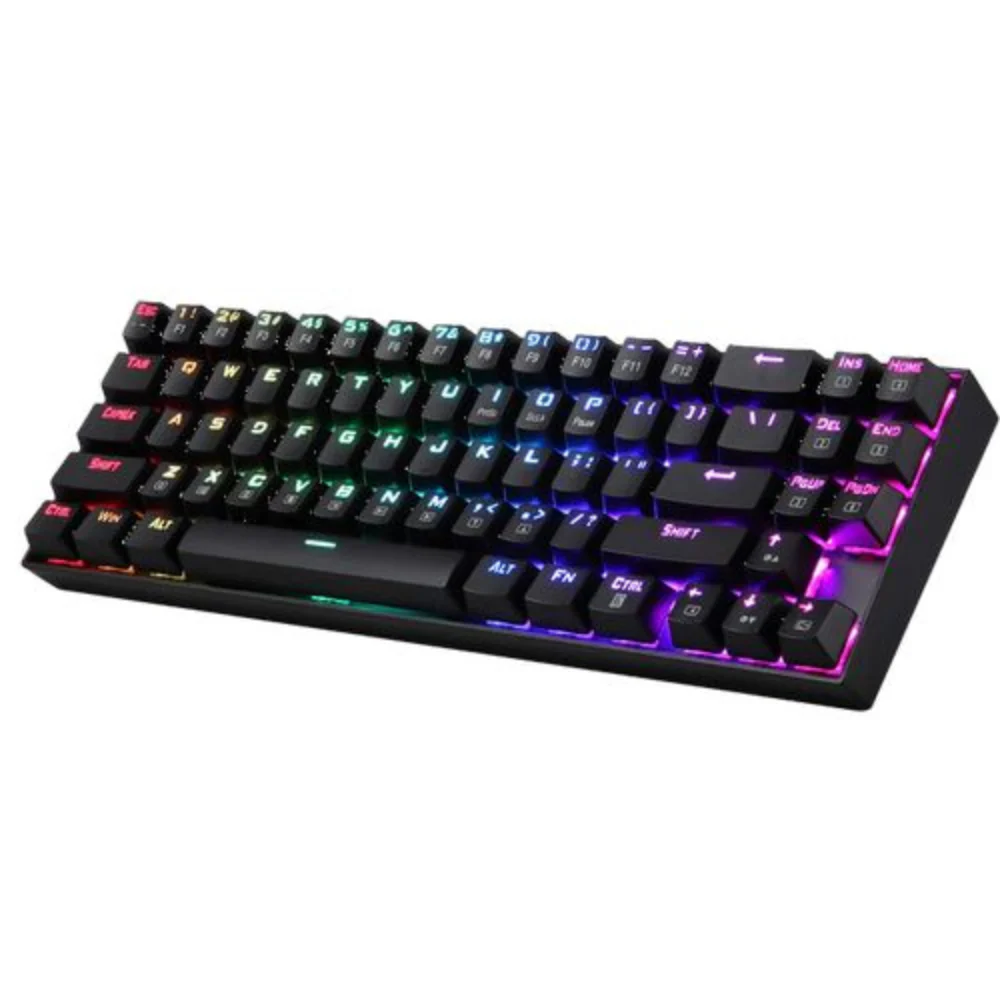 REDRAGON Deimos K599 60% RGB Mechanical Wireless Gaming Keyboard (Black) (Red Switch)