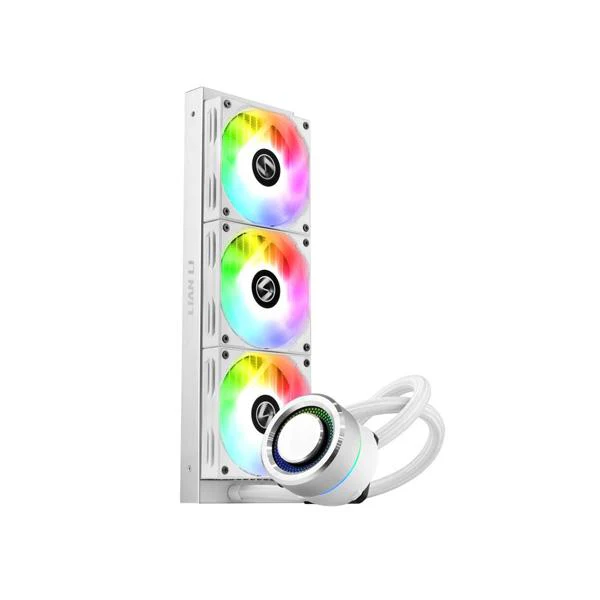 LIAN LI Galahad 360 ARGB 360mm CPU Liquid Cooler (White)