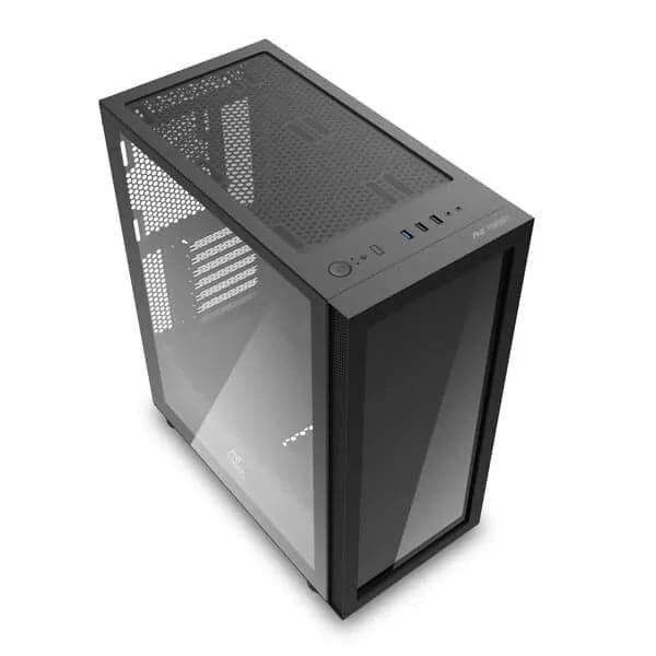 ANT ESPORTS Graffiti ATX Mid Tower Cabinet (Black)